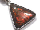 [Video][One of a kind] High Quality Ammolite AAA- Pendant Silver925 NO.12