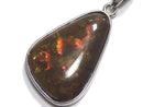 [Video][One of a kind] High Quality Ammolite AAA- Pendant Silver925 NO.14