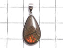 [Video][One of a kind] High Quality Ammolite AAA- Pendant Silver925 NO.17