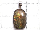 [Video][One of a kind] High Quality Ammolite AAA- Pendant Silver925 NO.24