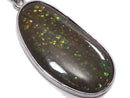 [Video][One of a kind] High Quality Ammolite AAA- Pendant Silver925 NO.28