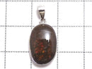 [Video][One of a kind] High Quality Ammolite AAA- Pendant Silver925 NO.30