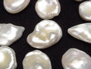 [Video] Fresh Water Pearl AAA- Loose stone Baroque 16-24mm White 3pcs