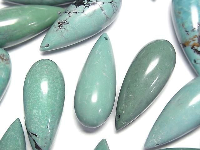 [Video] Turquoise AA+ Drop (Smooth) 25x10mm 2pcs