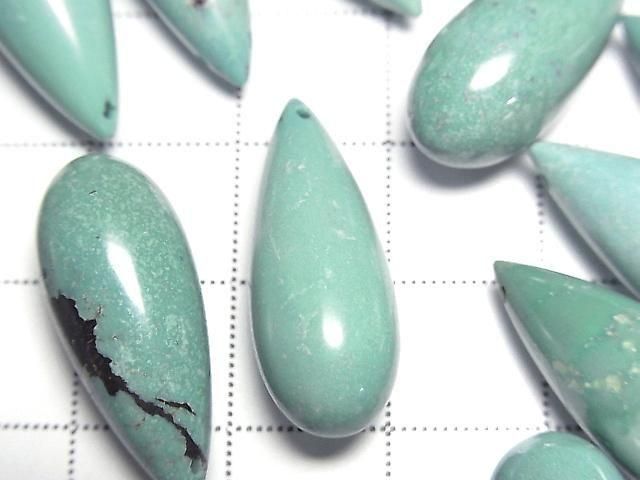 [Video] Turquoise AA+ Drop (Smooth) 25x10mm 2pcs