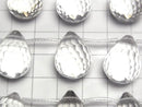[Video] Crystal AAA Drop Faceted Briolette 20x15x15mm half or 1strand (7pcs)