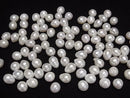[Video] Fresh Water Pearl AA++ Loose Stone Drop 10-13mm Half Drilled Hole White 5pcs