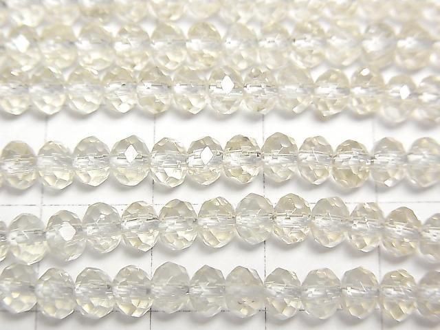 [Video] Golden Labradorite AAA- Faceted Button Rondelle 4.5x4.5x3mm half or 1strand beads (approx. 15 inches/37 cm)