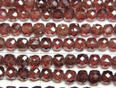 [Video] High Quality! Champagne Garnet AAA Cube Shape 4.5x4.5x4.5mm Half or 1strand beads (approx. 15 inches/36 cm)