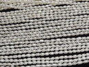 [Video] Fresh Water Pearl AA+ Rice 4x3x3mm White 1strand beads (approx. 14 inches/34 cm)