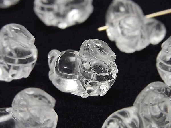 [Video] Crystal AAA- Horse Motif 15x17mm [Vertical Hole] 1pc