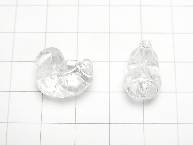 [Video] Crystal AAA- Horse Motif 15x17mm [Vertical Hole] 1pc