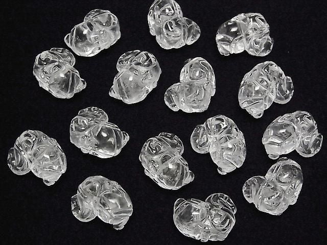 [Video] Crystal AAA- Horse Motif 15x17mm [Vertical Hole] 1pc