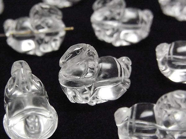 [Video] Crystal AAA- Horse Motif 15x17mm [Horizontal hole] 1pc