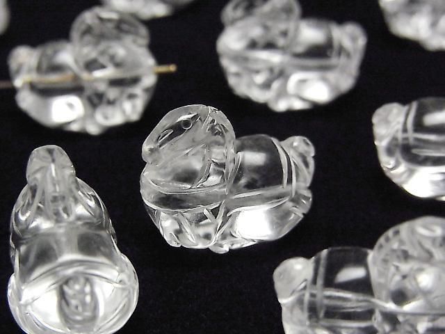[Video] Crystal AAA- Horse Motif 15x17mm [Horizontal hole] 1pc