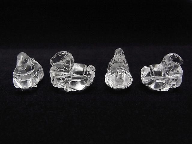[Video] Crystal AAA- Horse Motif 15x17mm [Horizontal hole] 1pc