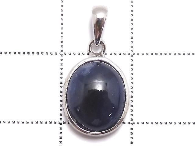 [Video][One of a kind] Sapphire AAA- Pendant Silver925 NO.44