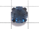 [Video][One of a kind] London Blue Topaz AAA Loose stone Carved Faceted 1pc NO.3