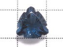 [Video][One of a kind] London Blue Topaz AAA Loose stone Carved Faceted 1pc NO.5