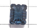 [Video][One of a kind] London Blue Topaz AAA Loose stone Carved Faceted 1pc NO.14