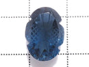 [Video][One of a kind] London Blue Topaz AAA Loose stone Carved Faceted 1pc NO.16