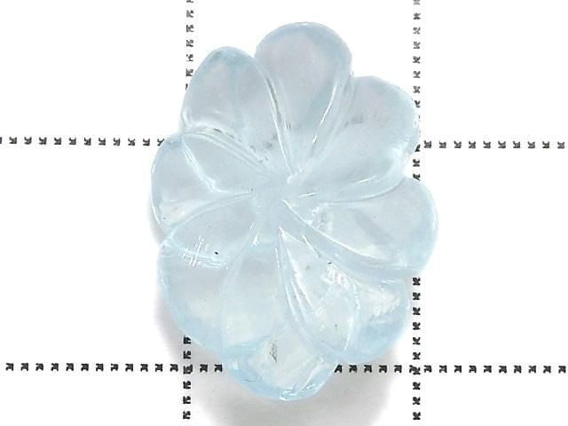 [Video][One of a kind] High Quality Aquamarine AAA Carved Loose stone 1pc NO.4