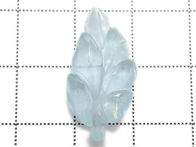 [Video][One of a kind] High Quality Aquamarine AAA Carved Loose stone 1pc NO.8