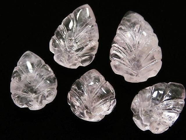 [Video][One of a kind] Morganite AAA- Carved Loose stone 5pcs Set NO.1