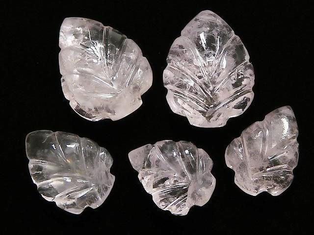 [Video][One of a kind] Morganite AAA- Carved Loose stone 5pcs Set No.2