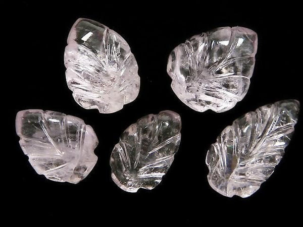 [Video][One of a kind] Morganite AAA- Carved Loose stone 5pcs Set No.5