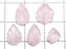 [Video][One of a kind] Morganite AAA- Carved Loose stone 5pcs Set No.9