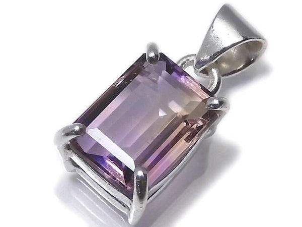 [Video][One of a kind] High Quality Ametrine AAA Faceted Pendant Silver925 NO.242