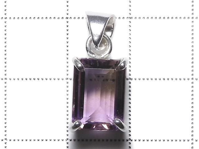 [Video][One of a kind] High Quality Ametrine AAA Faceted Pendant Silver925 NO.242