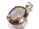 [Video][One of a kind] High Quality Ametrine AAA Faceted Pendant Silver925 NO.243
