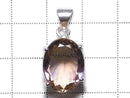 [Video][One of a kind] High Quality Ametrine AAA Faceted Pendant Silver925 NO.243
