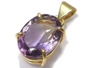 [Video][One of a kind] High Quality Ametrine AAA Faceted Pendant 18KGP NO.249