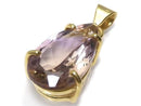 [Video][One of a kind] High Quality Ametrine AAA Faceted Pendant 18KGP NO.250