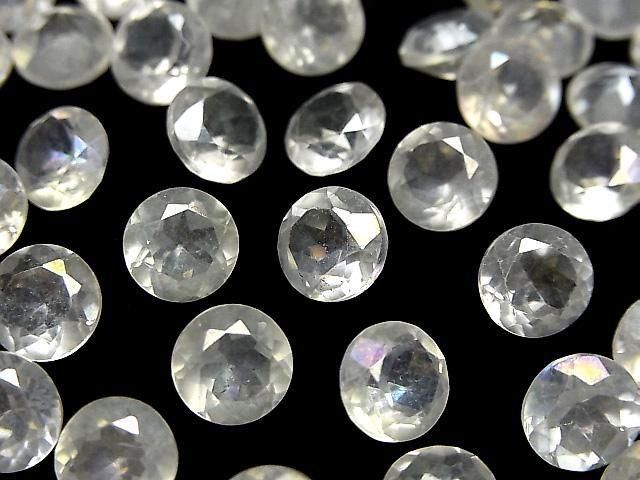 [Video] Aqua Crystal AAA- Loose stone Round Faceted 8x8mm 3pcs