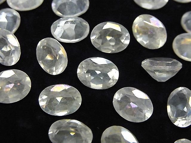 [Video] Aqua Crystal AAA- Loose stone Oval Faceted 10x8mm 2pcs