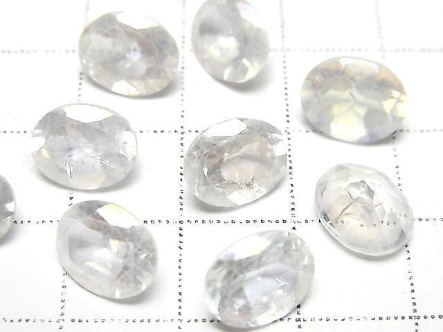 [Video] Aqua Crystal AAA- Loose stone Oval Faceted 10x8mm 2pcs