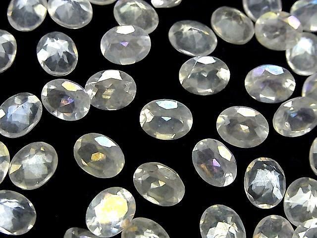 [Video] Aqua Crystal AAA- Loose stone Oval Faceted 10x8mm 2pcs