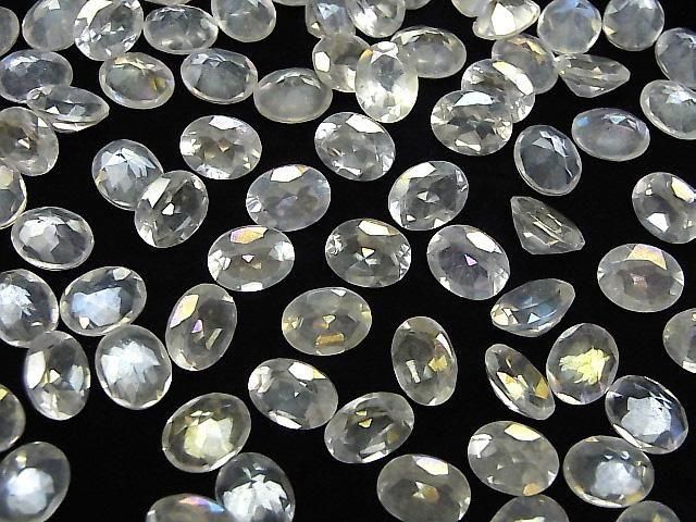 [Video] Aqua Crystal AAA- Loose stone Oval Faceted 10x8mm 2pcs