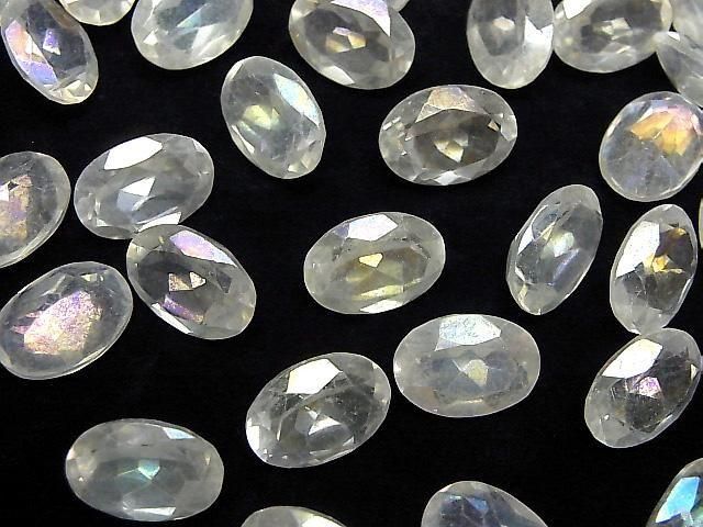 [Video] Aqua Crystal AAA- Loose stone Oval Faceted 14x10mm 2pcs