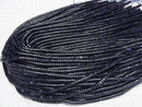 [Video] Blue Golden Sand Stone Rondelle (Heishi) 4x4x2mm 1strand beads (approx. 15 inches/36 cm)