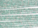 [Video] Amazonite AA Rondelle (Heishi) 4x4x2mm 1strand beads (approx. 15 inches/36 cm)