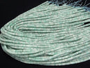 [Video] Amazonite AA Rondelle (Heishi) 4x4x2mm 1strand beads (approx. 15 inches/36 cm)