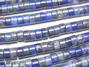 [Video] Lapislazuli AA Rondelle (Heishi)4x4x2mm 1strand beads (aprx.15inch/36cm)