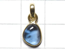 [Video][One of a kind] High Quality London Blue Topaz AAA Pendant 18KGP NO.17