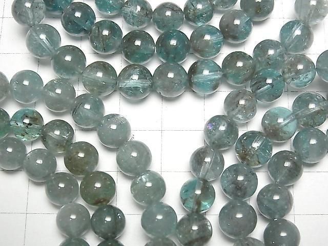 [Video] Blue Apatite AA Round 8mm Bracelet