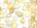 [Video] High Quality Ethiopian Opal AAA- Loose Stone Freeform Single-Sided Rose Cut 5pcs